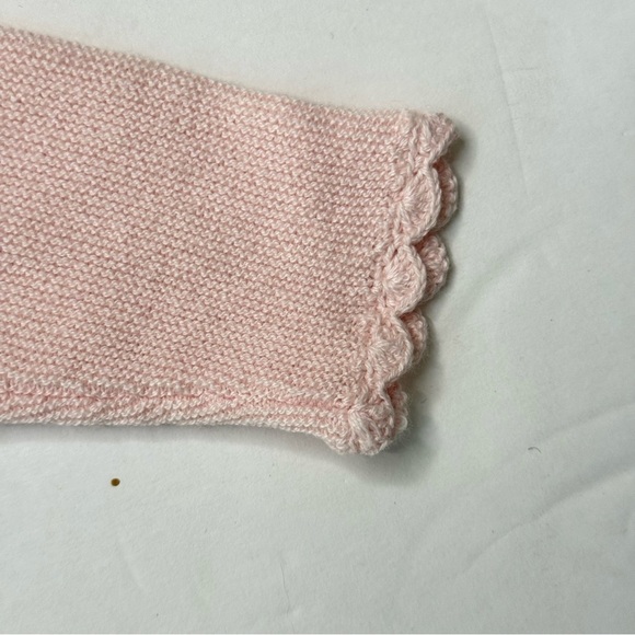 NWT TARTINE ET CHOCOLATE Pink Baby Girl Cardigan Sweater Cotton Cashmere Size 6M - Picture 10 of 15